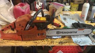 Husqvarna 51/55 chainsaw carburetor adjustment
