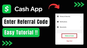 How to Enter Referral Code on Cash App !