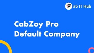 Mastering CabZoy Pro: Setting Up Your Default Company for Taxi Services | Step-by-Step Guide screenshot 4