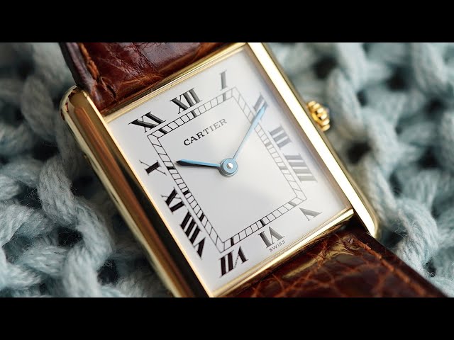 Cartier Tank Louis Small Model 18k Yellow Gold Watch – Dandelion