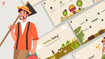 FARM DAY | FREE PPT TEMPLATE | RAN15JEN