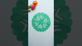 Amazing quick handmade paper craft 💚💚