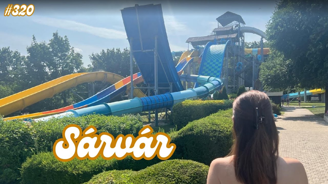 TERMÁLNÍ LÁZNĚ SÁRVÁR, MAĎARSKO | KEMP, BAZÉNY, TOBOGÁNY