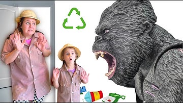 Ruby and Bonnie help the environment and save the Jungle