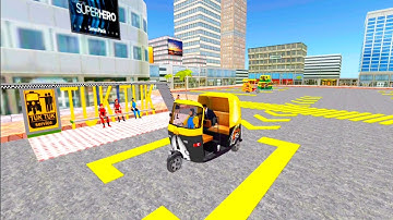 Tuk Tuk auto rickshaw driver game - driving games fans - Android iOS Gameplay #30