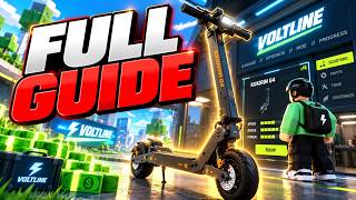Voltline: Electric Scooters Guide! (Codes, Tips & Tricks, Money Fast, Controls & MORE) ROBLOX