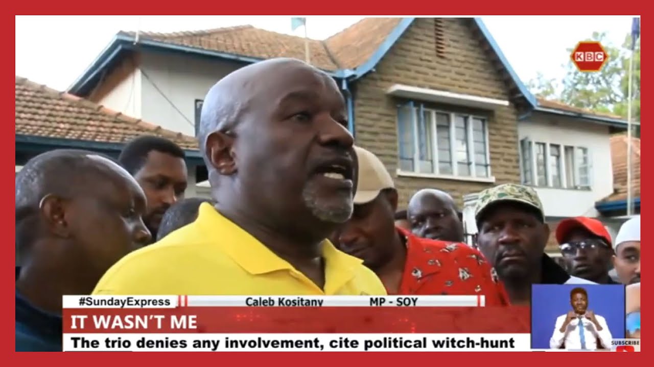 DCI question three politicians over Raila helicopter attack - YouTube