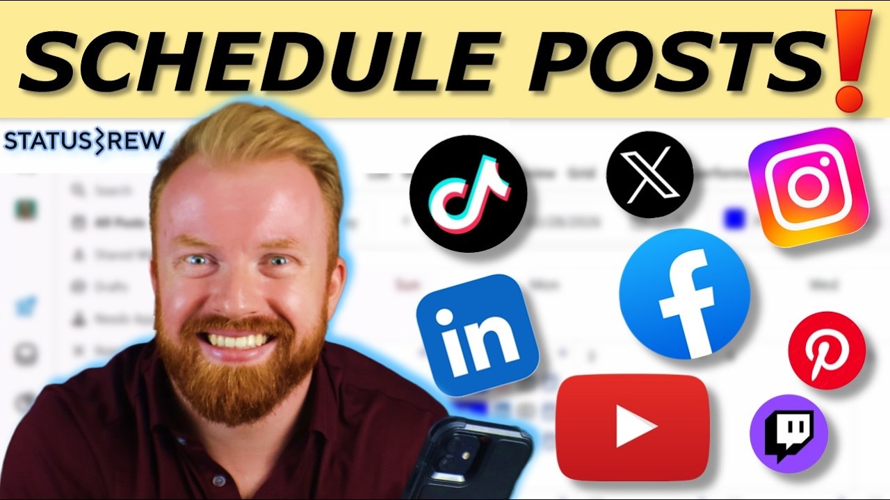 Инструмент для управления социальными сетями для маркетинговых команд | Statusbrew | Обзор за 3 м...