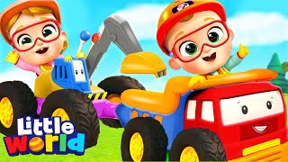 Little Babies Construction Workers Song | Kids Songs & Nursery Rhymes by Little World