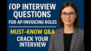 Top Interview Questions for AP/Invoicing Roles | Must-Know Q&A | Crack Your Interview