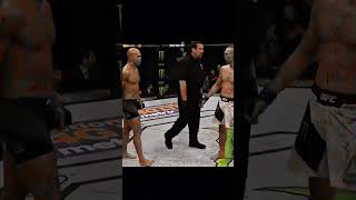 The most TERRIFYING staredown in UFC history... 🩸👀 #ufc #robbielawler #mma #shorts #cageon