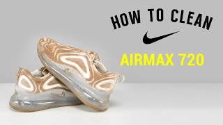 cleaning white air max 270