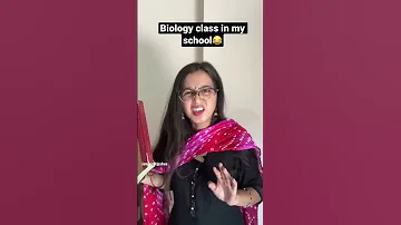Teaching Reproduction chapter in Class😂 #indiankid #biologyclass #jagritipahwa #youtubepartner