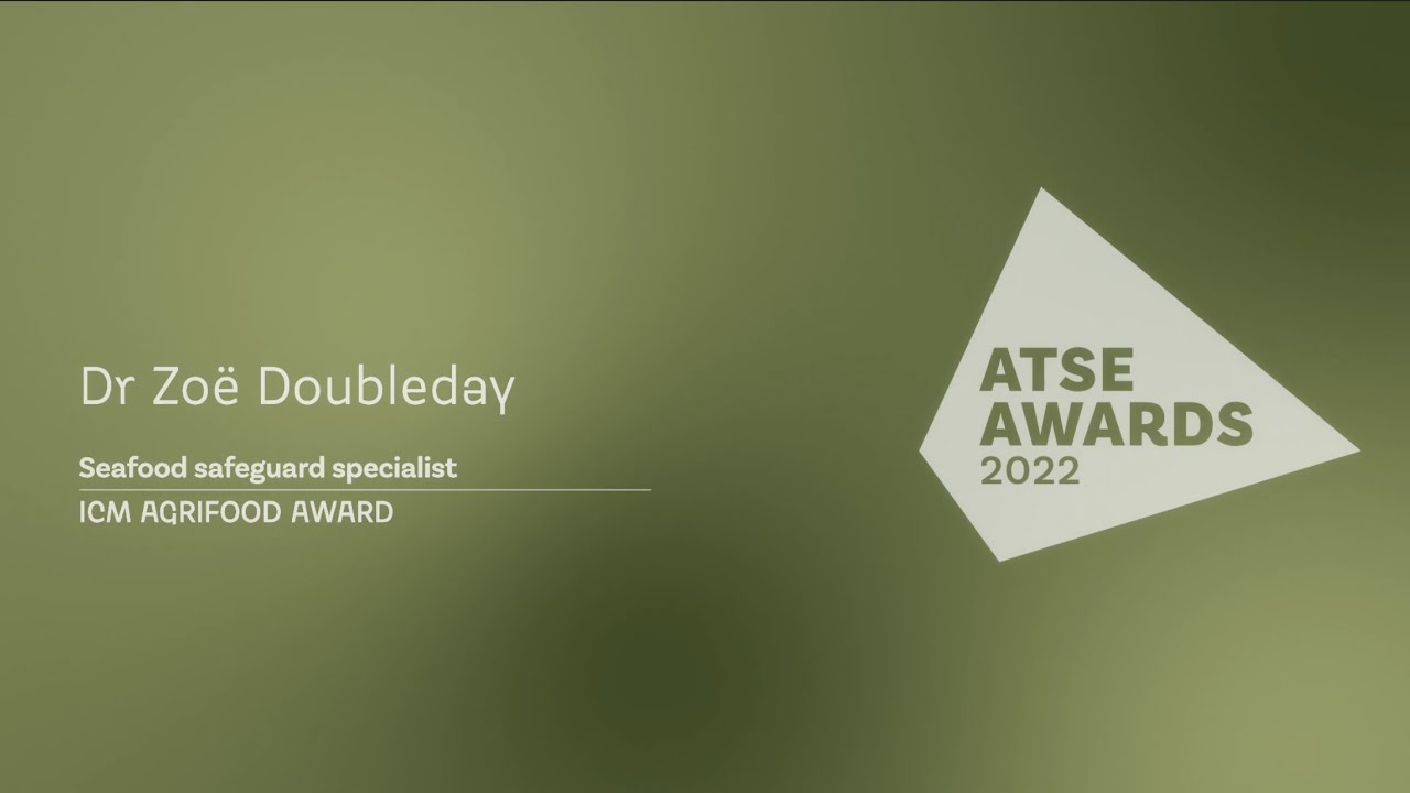 Dr Zoë Doubleday – ICM Agrifood Award 2022