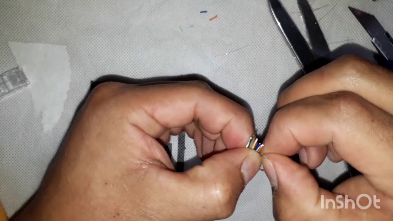 Conexión Directa y Cruzada de Cable UTP y Conectores RJ45 - YouTube