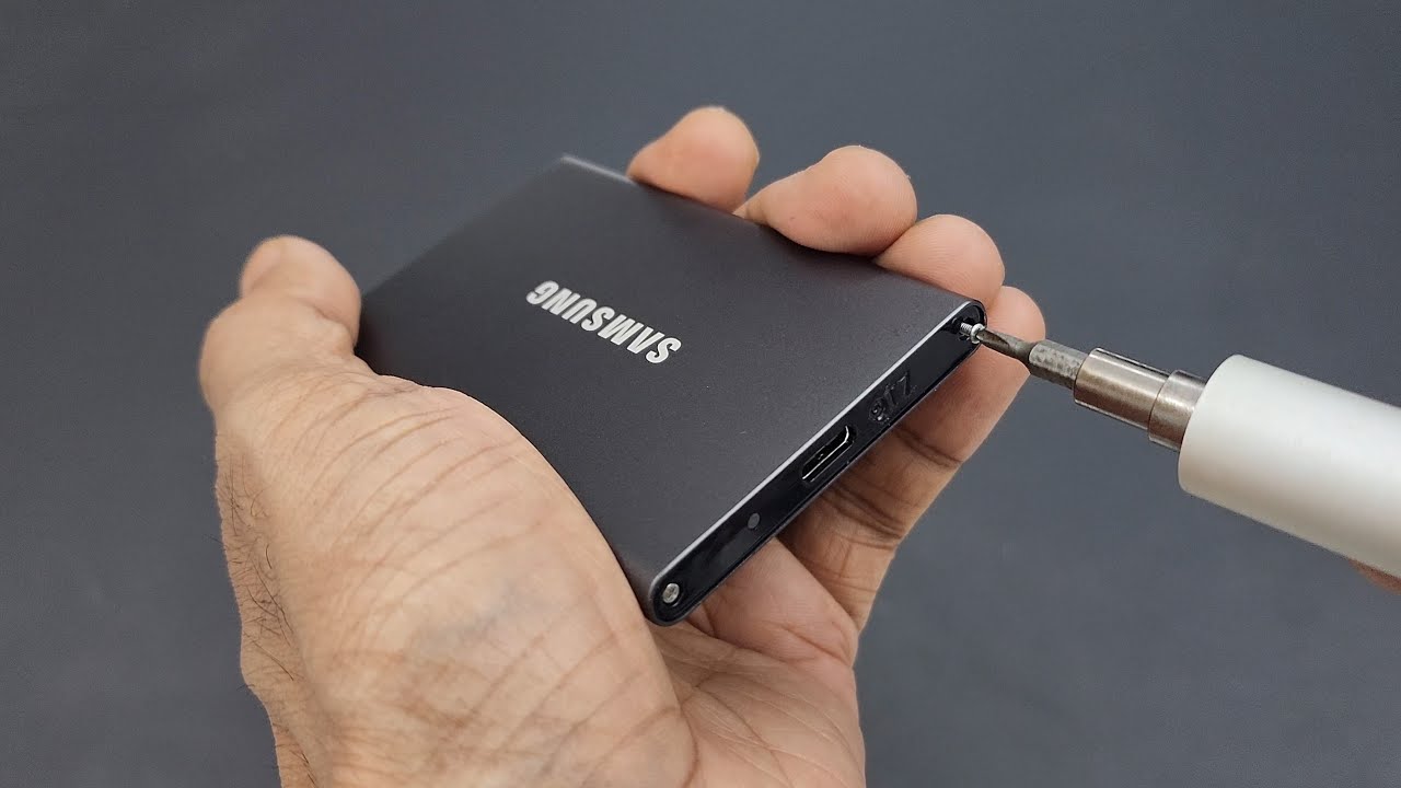 Samsung T7 Portable SSD 1TB - Disassembly - What's Inside? 