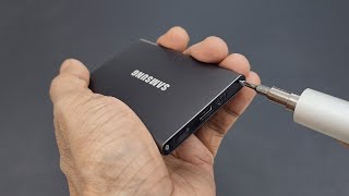 samsung t7 portable ssd 1tb - disassembly - what's inside?