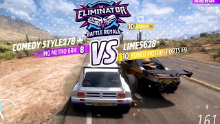 Fails And Lucky Wins Forza Horizon 5 Eliminator