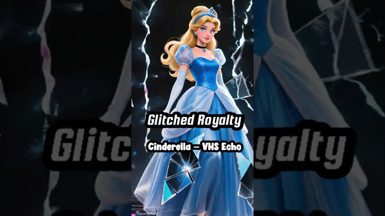 Princesses Reimagined in GLITCHCORE 