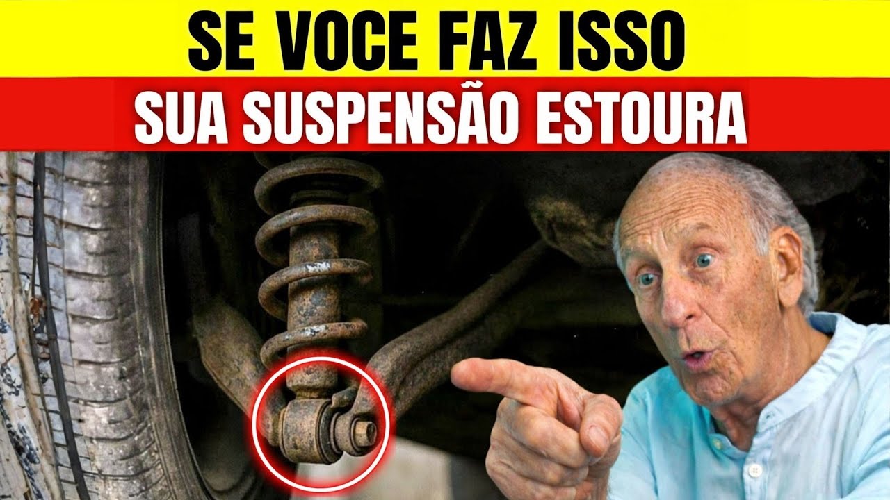 Esses Erros estão destruindo a suspensão do seu carro (e você nem percebe)