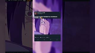 Sasuke Uchiha Mangekyou Sharingan Power...