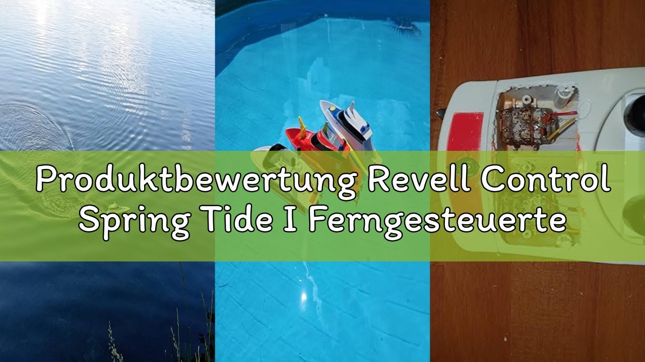 Produktbewertung Revell Control Spring Tide I Ferngesteuertes RC Boot I für Kinder und Erwachsene ab