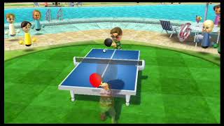 懐かしの卓球が楽しすぎた　wii sports リゾート screenshot 5
