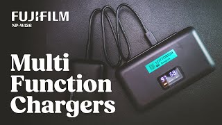 Multifunction chargers for fujifilm NPW126 4K #fujifilm #x100vi #edc #camera #battery #npw126