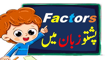 What Is Factor? in Pashto Language