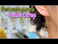 DIY Aesthetic Earrings || cara membuat anting aesthetic sendiri