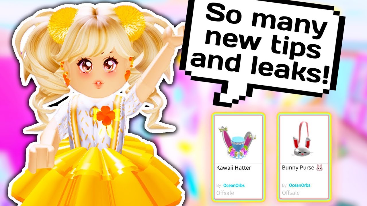 New Halo Tips And Easter Update Leaks Roblox Royale High School Youtube - roblox royale high to win the easter halo