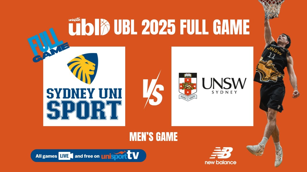 USYD vs UNSW | Men's Full Game | New Balance UBL