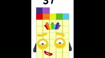 Numberblocks 33 to 39