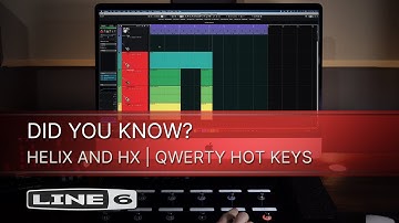 DID YOU KNOW? | Line 6 Helix and HX | QWERTY Hot Keys