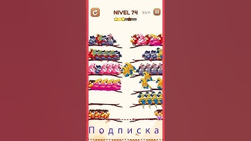 bird sort 2 color puzzle game #gameplay #games #gaming #colors #birds #shortvideo #shorts