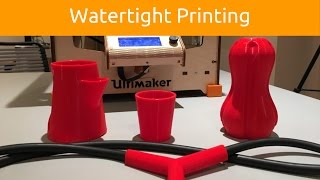 Водонепроницаемая 3D-печать