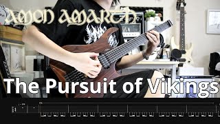 【Amon Amarth】The Pursuit of Vikings (Instrumental cover)【Guitar Cover】＋Screen Tabs