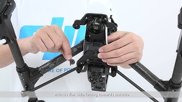DJI Inspire 1 - How to Mount the Zenmuse X5