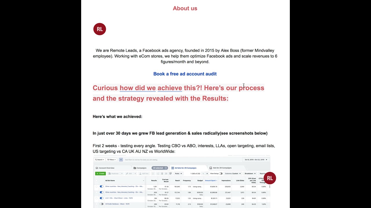 Remote Leads Wbecs Case Study