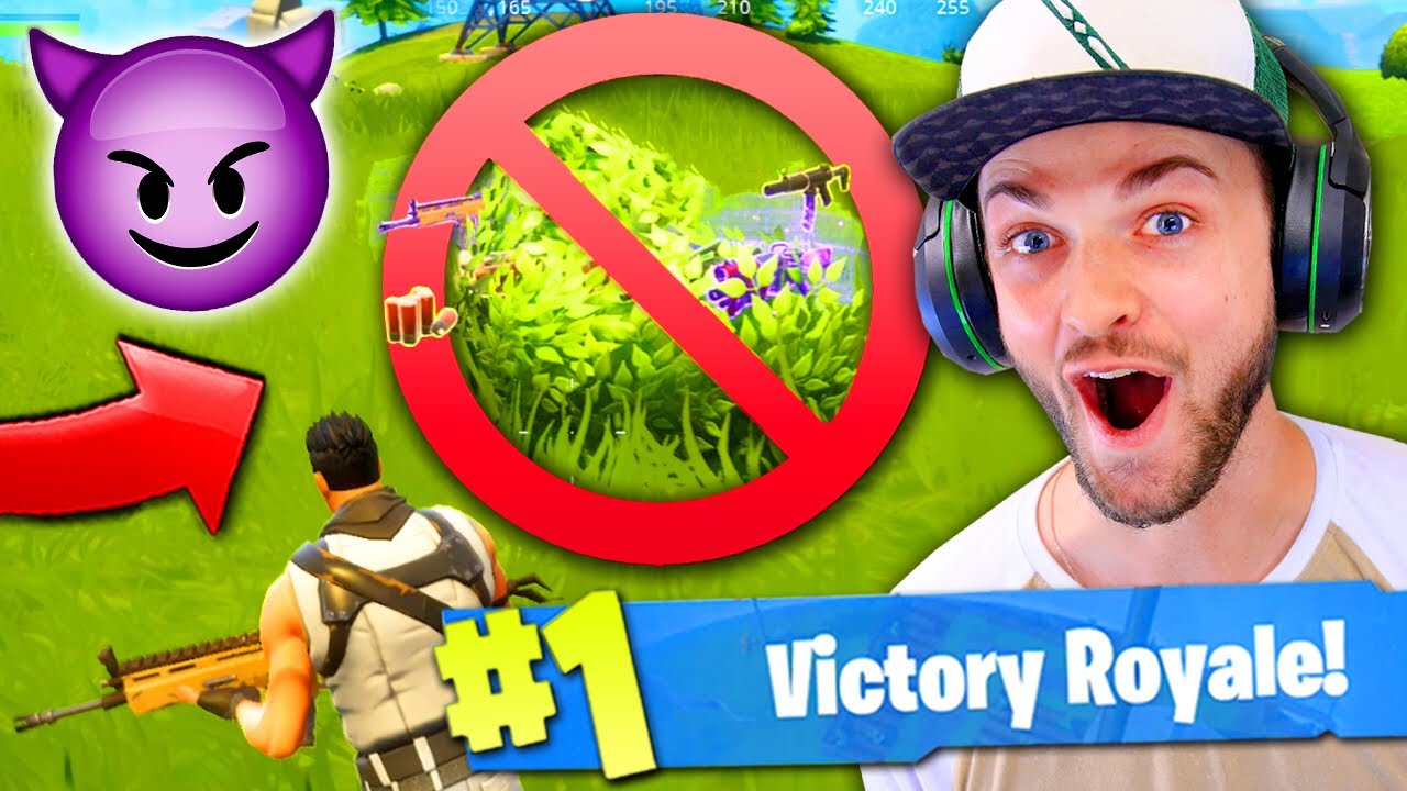 Destroying BUSH CAMPERS in Fortnite: Battle Royale! - YouTube - 1280 x 720 jpeg 141kB