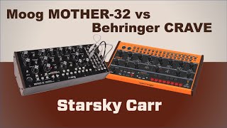 Behringer CRAVE vs Moog MOTHER-32: The definitive comparison