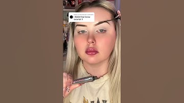 brow tutorial using ​⁠@benefitcosmetics brow products 💕 #benefitcosmetics #browtutorial #eyebrows