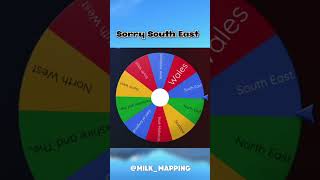 UK region battle royale! #maps  #geography #mapping