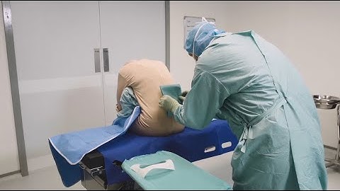 BARRIER Adhesive Aperture drape Epidural application