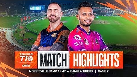 2024 Abu Dhabi T10 match 18 highlight : Delhi Bulls vs Bangla tigers|| season 8 #cricket