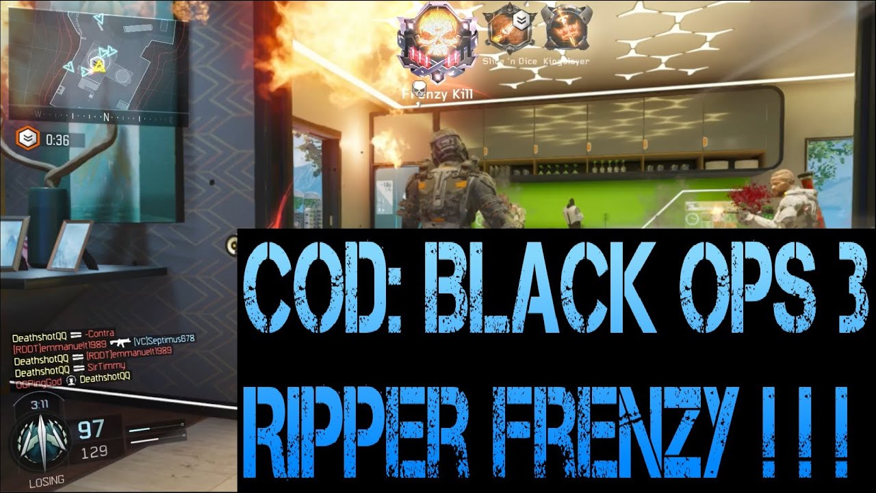 Black Ops 3 on PC: Thanksgiving Ripper Frenzy!!!