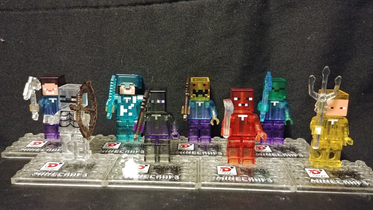 Dargo Crystal Minecraft Bootleg Lego Minifigures Showcase Youtube