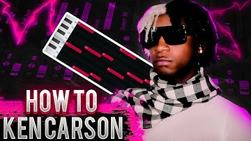 HOW TO MAKE OPIUM BEATS FOR KEN CARSON (fl studio tutorial)