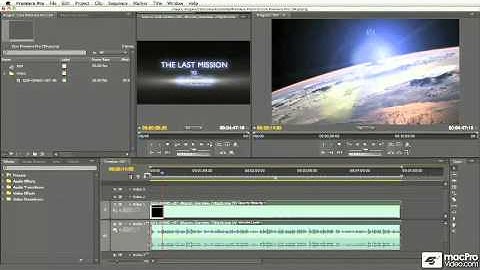 Premiere 101: Core Premiere - 03. Using Workspaces