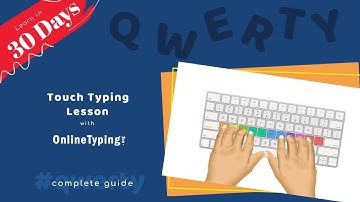 How to Type Fast | Touch Typing Tutorial for Beginners | Increase Your Typing Speed